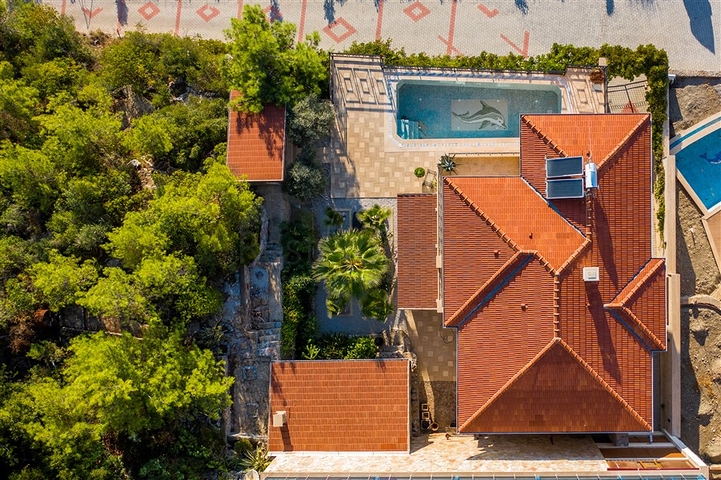 Вилла с панорамным видом на море