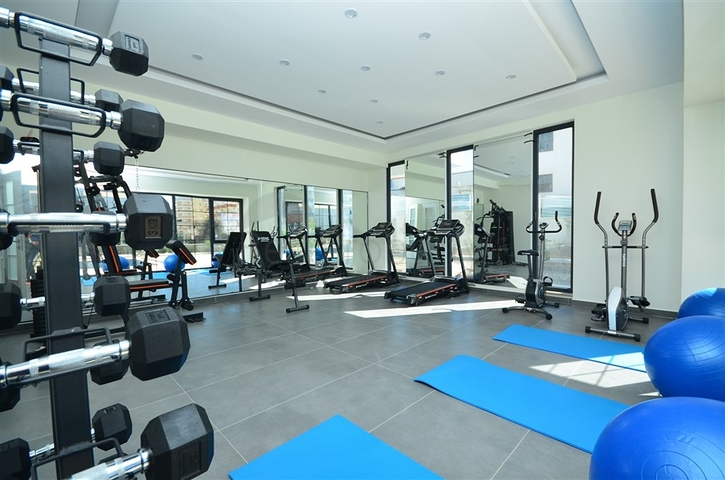 Меблированная двухкомнатная квартира в Махмутларе