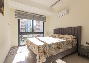 Меблированная двухкомнатная квартира в Махмутларе