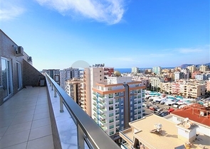 Пентхаус 3+1 в центре Махмутлара