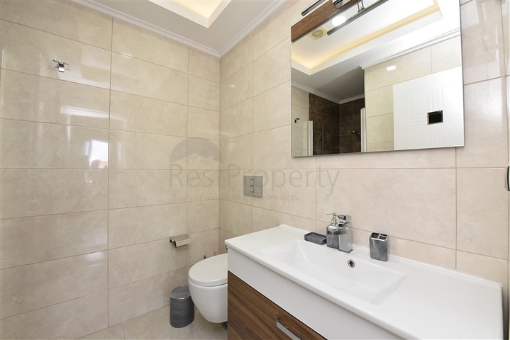 Меблированная трехкомнатная квартира в центре Махмутлара