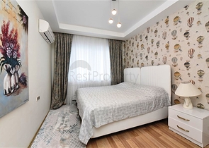 Меблированная трехкомнатная квартира в центре Махмутлара