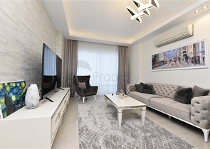 Меблированная трехкомнатная квартира в центре Махмутлара