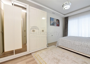 Меблированная трехкомнатная квартира в центре Махмутлара