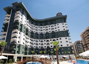 Квартира 1+1 в новом комплексе с отельной инфраструктурой в районе Махмутлар