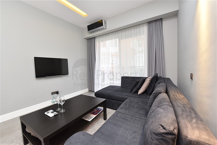 Квартира 1+1 в современном комплексе рядом с пляжем Клеопатра