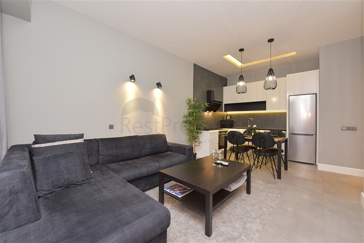 Квартира 1+1 в современном комплексе рядом с пляжем Клеопатра