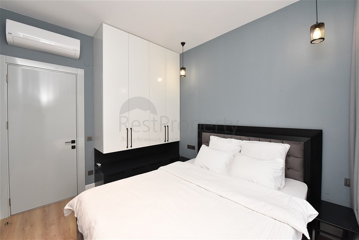 Квартира 1+1 в современном комплексе рядом с пляжем Клеопатра