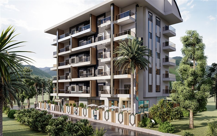 Новый комплекс от застройщика в Махмутларе