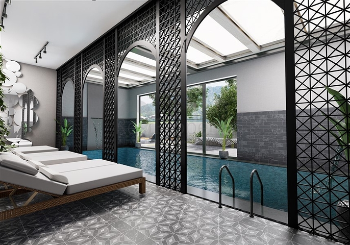 Новый комплекс от застройщика в Махмутларе