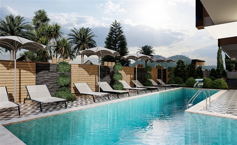 Новый комплекс от застройщика в Махмутларе