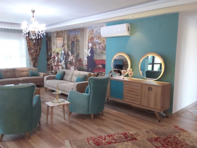 Дуплекс 4+1 в современном комплексе в районе Кестель