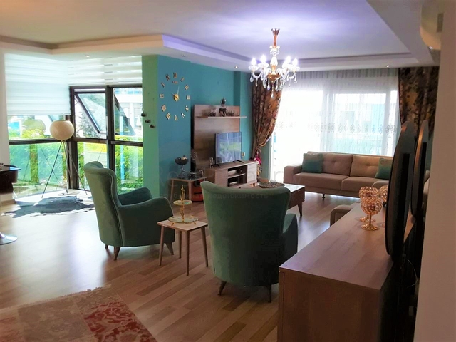 Дуплекс 4+1 в современном комплексе в районе Кестель