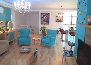 Дуплекс 4+1 в современном комплексе в районе Кестель