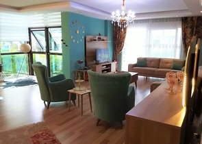 Дуплекс 4+1 в современном комплексе в районе Кестель