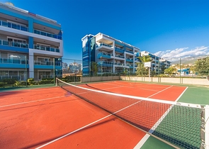 Дуплекс 4+1 в современном комплексе в районе Кестель