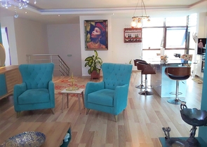 Дуплекс 4+1 в современном комплексе в районе Кестель