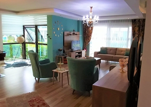 Дуплекс 4+1 в современном комплексе в районе Кестель