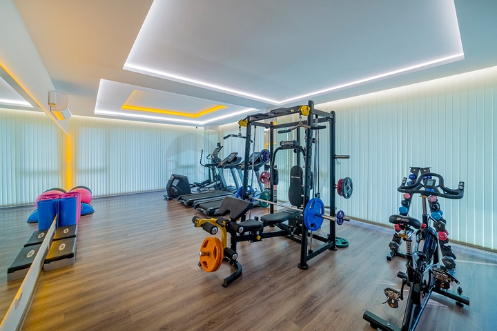 Квартира 2+1 в районе Махмутлар с отдельной кухней