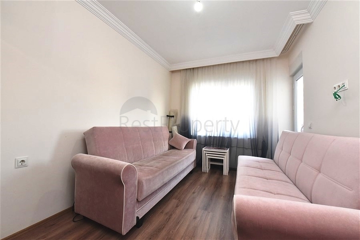 Квартира 2+1 в районе Махмутлар с отдельной кухней