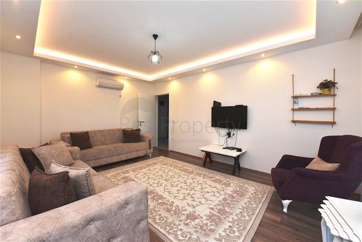 Квартира 2+1 в районе Махмутлар с отдельной кухней