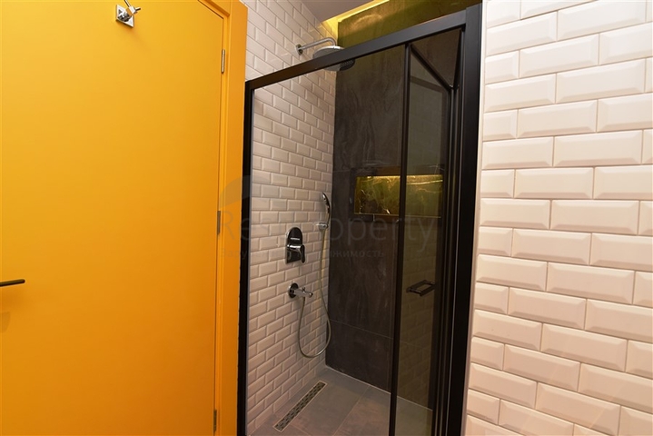 Садовый дуплекс планировки 2+1 в районе пляжа Клеопатра