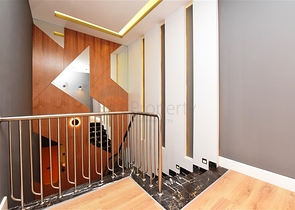 Садовый дуплекс планировки 2+1 в районе пляжа Клеопатра