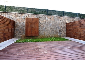 Садовый дуплекс планировки 2+1 в районе пляжа Клеопатра