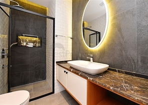 Садовый дуплекс планировки 2+1 в районе пляжа Клеопатра