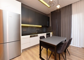 Садовый дуплекс планировки 2+1 в районе пляжа Клеопатра