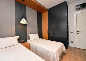 Садовый дуплекс планировки 2+1 в районе пляжа Клеопатра