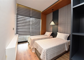 Садовый дуплекс планировки 2+1 в районе пляжа Клеопатра