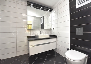 Квартира планировки 2+1 с чистовой отделкой в районе Оба