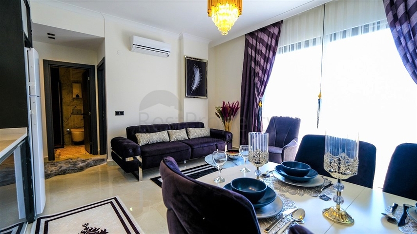 Квартира 1+1 в районе Махмутлар 