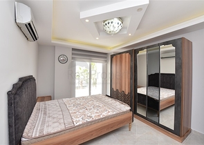 Садовый дуплекс 6+2 в 100 метрах от моря Садовый дуплекс 6+2 в 100 метрах от моря