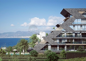 Новый проект на первой береговой линии в районе Каргыджак 