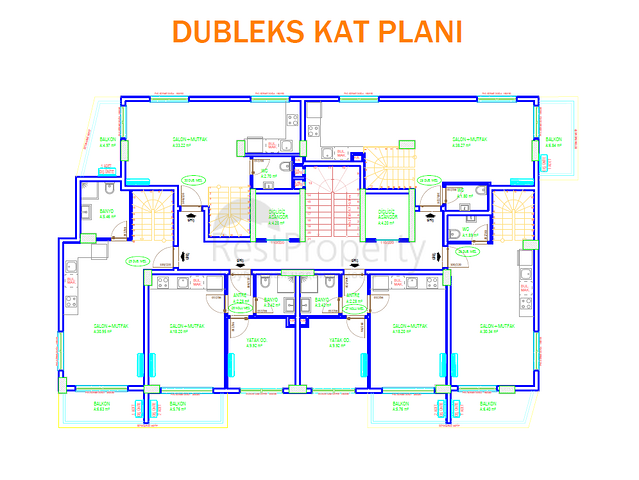 Новый инвестиционный проект в 400 метрах от моря в Махумтларе
