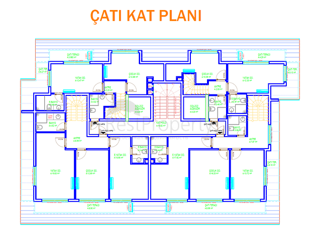Новый инвестиционный проект в 400 метрах от моря в Махумтларе