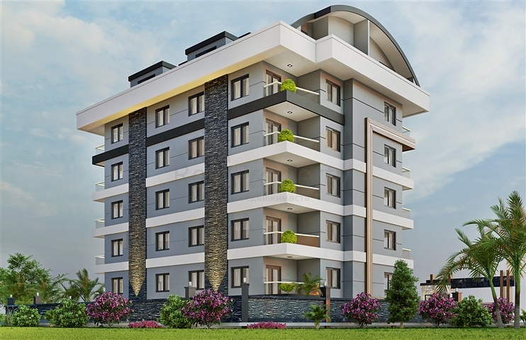 Новый инвестиционный проект в 400 метрах от моря в Махумтларе