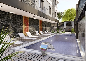 Новый инвестиционный проект в 400 метрах от моря в Махумтларе