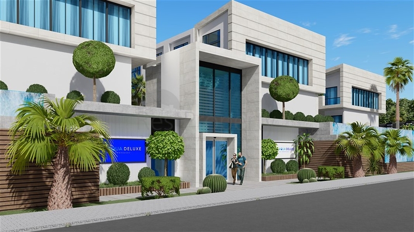 Новый проект таунхаусов в районе Конаклы