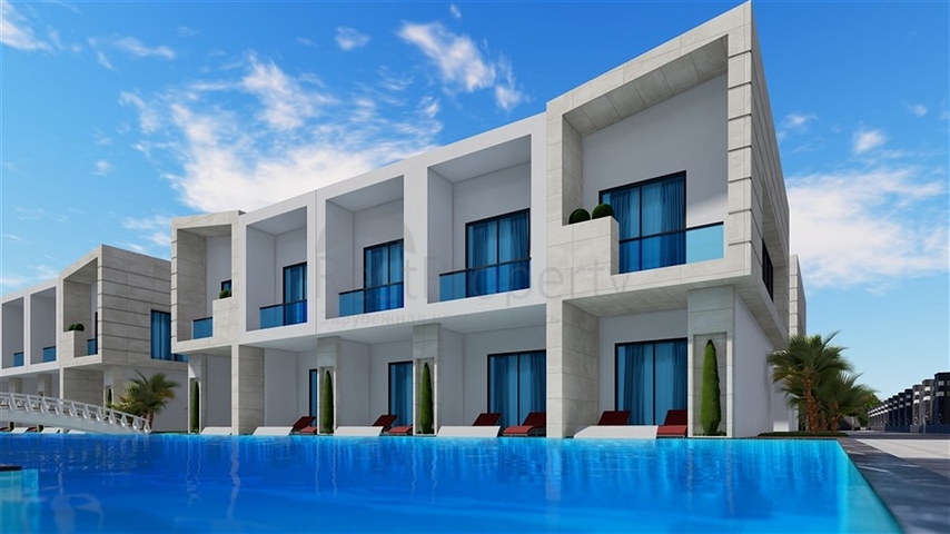 Новый проект таунхаусов в районе Конаклы