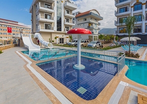 Квартира 1+1 в новом комплексе в европейском районе Оба