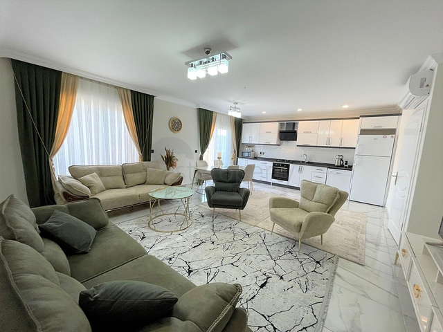 Просторная квартира для большой семьи в районе Махмутлар