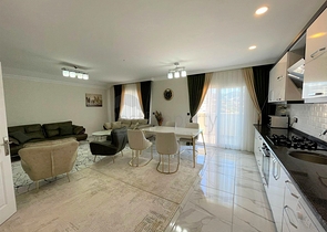 Просторная квартира для большой семьи в районе Махмутлар