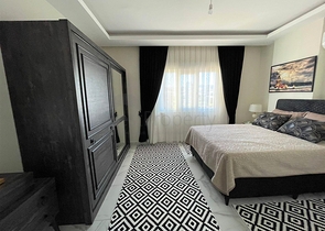 Просторная квартира для большой семьи в районе Махмутлар