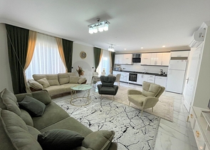 Просторная квартира для большой семьи в районе Махмутлар