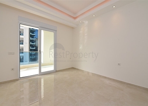 Квартира 1+1 в новом комплексе в районе Махмутлар