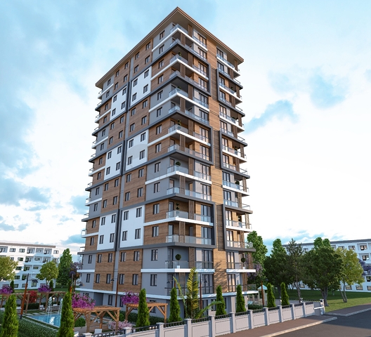 Инвестиционный проект семейной концепции с видом на озеро и море