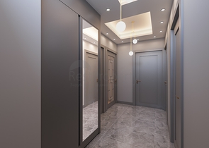 Инвестиционный проект семейной концепции с видом на озеро и море